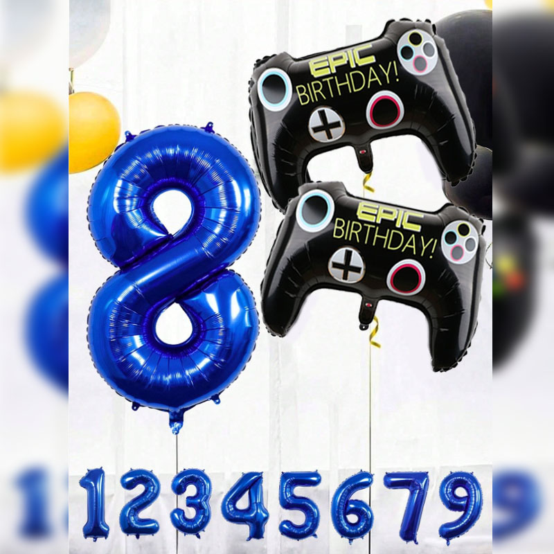 3pcs Video Game Party Supplies - огляд і ціна Gaming Accessories For Room