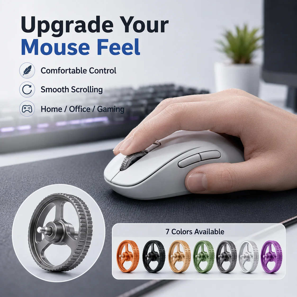 Aluminum Alloy Mouse Scroll Wh - огляд і ціна Logitech Mouse G Pro X Superlight
